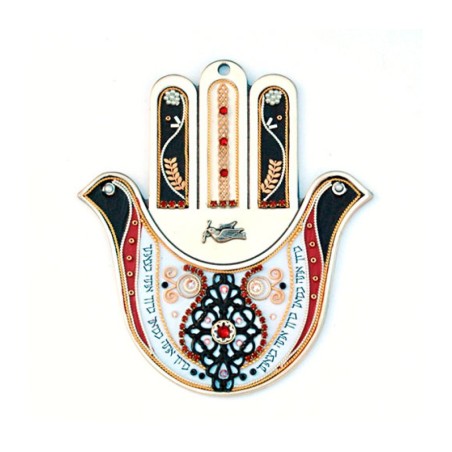 Wall Hamsa Hand by Esther Shahaf | Hamsa Hands