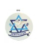 Ceramic Magnet Blue Star of David and White Peace ... | Jewish Magnets