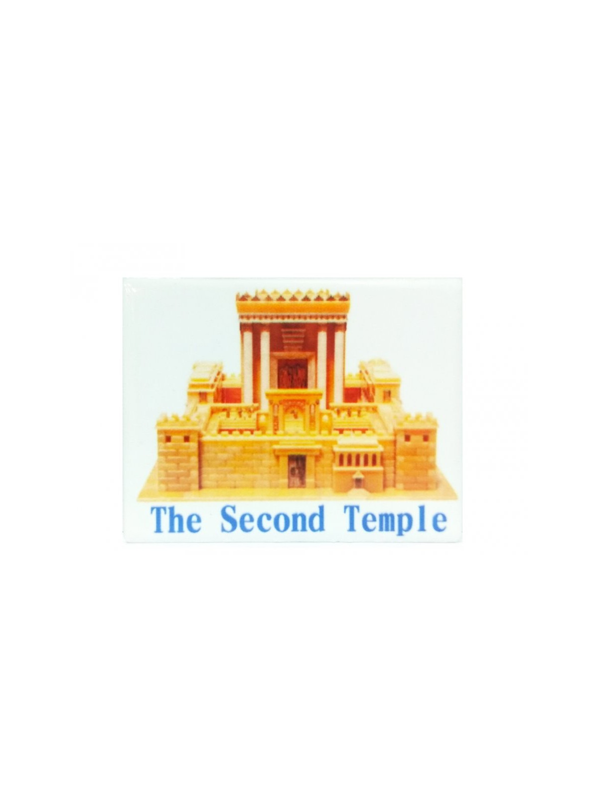 Ceramic Magnet Golden Temple in Jerusalem | Jewish Magnets