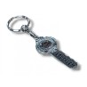 Metal Key Ring in Shape of Key Jerusalem | Judaica Keychains