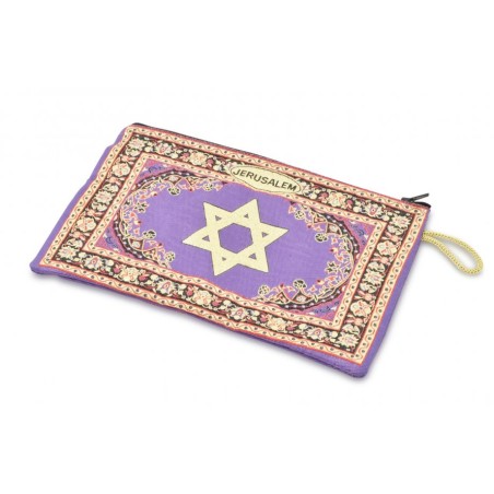 Embroidered Fabric Large Purse or Wallet ... | Jewish Gift from Israel