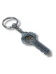 Metal Key Ring in Shape of Key Jerusalem | Judaica Keychains
