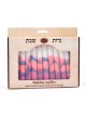Decorative Handmade Galilee Shabbat Candles Pink ... | Sabbath Candles