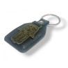 Key Chain with Metal Hamsa Engraved in Gold %96... | Judaica Keychains