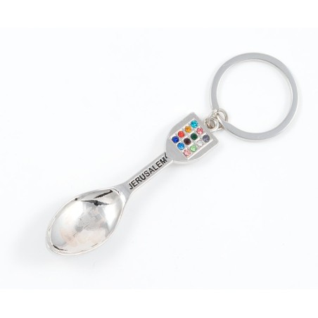Fun Key Ring and Bottle Opener with Breastplate... | Judaica Keychains