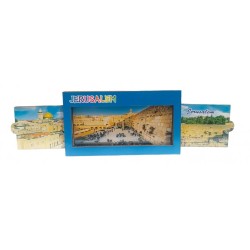 Colorful Wood Magnet with Pull Out Sides %96 Weste... | Jewish Magnets