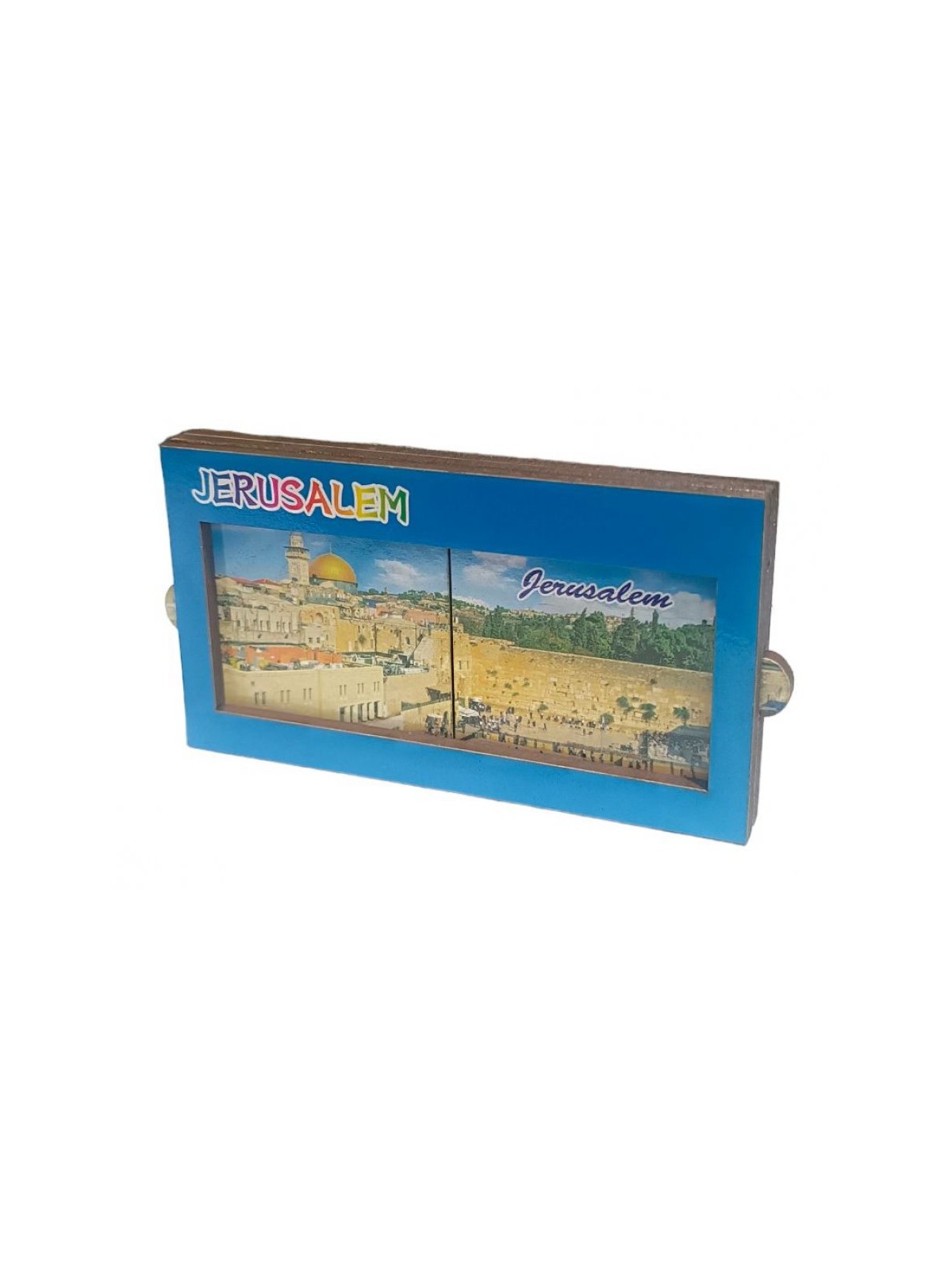 Colorful Wood Magnet with Pull Out Sides %96 Weste... | Jewish Magnets