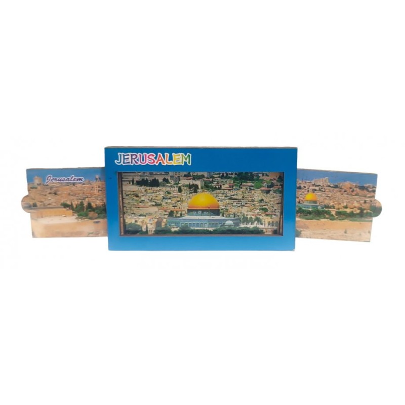 Colorful Wood Magnet with Pull Out Sides %96 Dome ... | Jewish Magnets