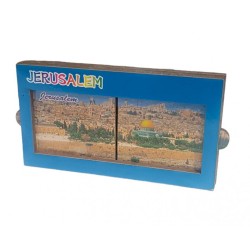 Colorful Wood Magnet with Pull Out Sides %96 Dome ... | Jewish Magnets