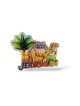 Colorful Cut Out Jerusalem Magnet Wood and Epoxy %... | Jewish Magnets