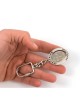 Silver Gold Key Ring Swivel Center Russian Bles... | Judaica Keychains