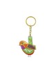 Yair Emanuel Gold Key Chain %96 Colorful Bird D... | Judaica Keychains