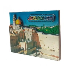 Gleaming Colorful 3D Magnet Wood and Epoxy Western... | Jewish Magnets