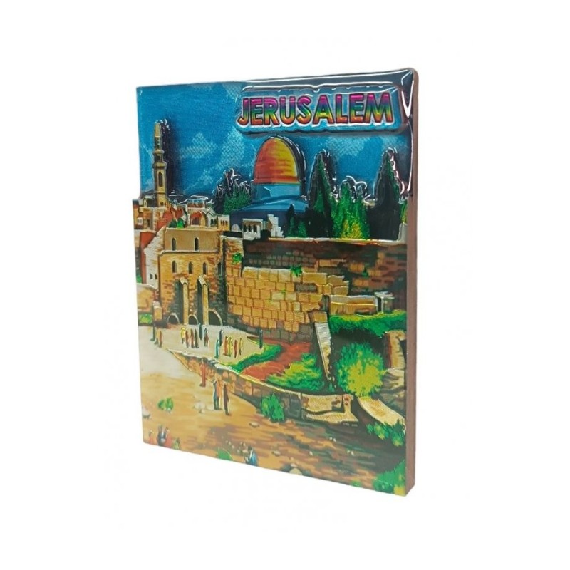 Gleaming Colorful 3D Magnet Wood and Epoxy %96 Wes... | Jewish Magnets