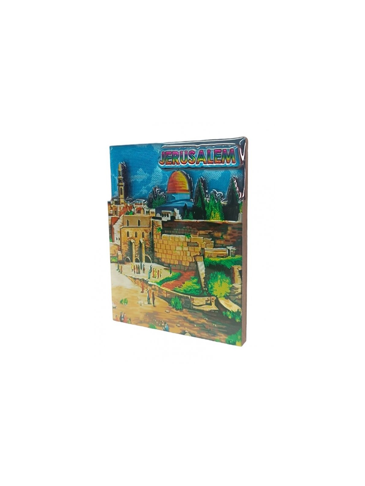 Gleaming Colorful 3D Magnet Wood and Epoxy %96 Wes... | Jewish Magnets