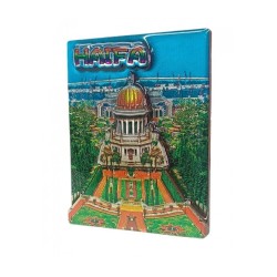 Gleaming Colorful 3D Magnet Wood and Epoxy %96 Bah... | Jewish Magnets