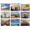 Colorful Stickers Famous Jerusalem Landmarks | Judaica Stickers