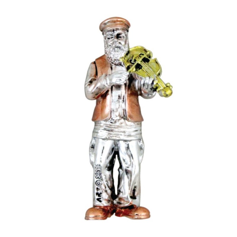 Small Polyresin Magnet Violin Klezmer | Jewish Magnets