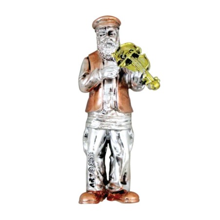 Small Polyresin Magnet Violin Klezmer | Jewish Magnets