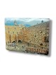Textured Ceramic Magnet Western Wall with JERUSALE... | Jewish Magnets