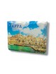 Textured Ceramic Magnet %96 Colorful Jaffa Seashore | Jewish Magnets