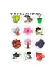 Colorful Stickers for Children Tu BiShvat Activi... | Judaica Stickers