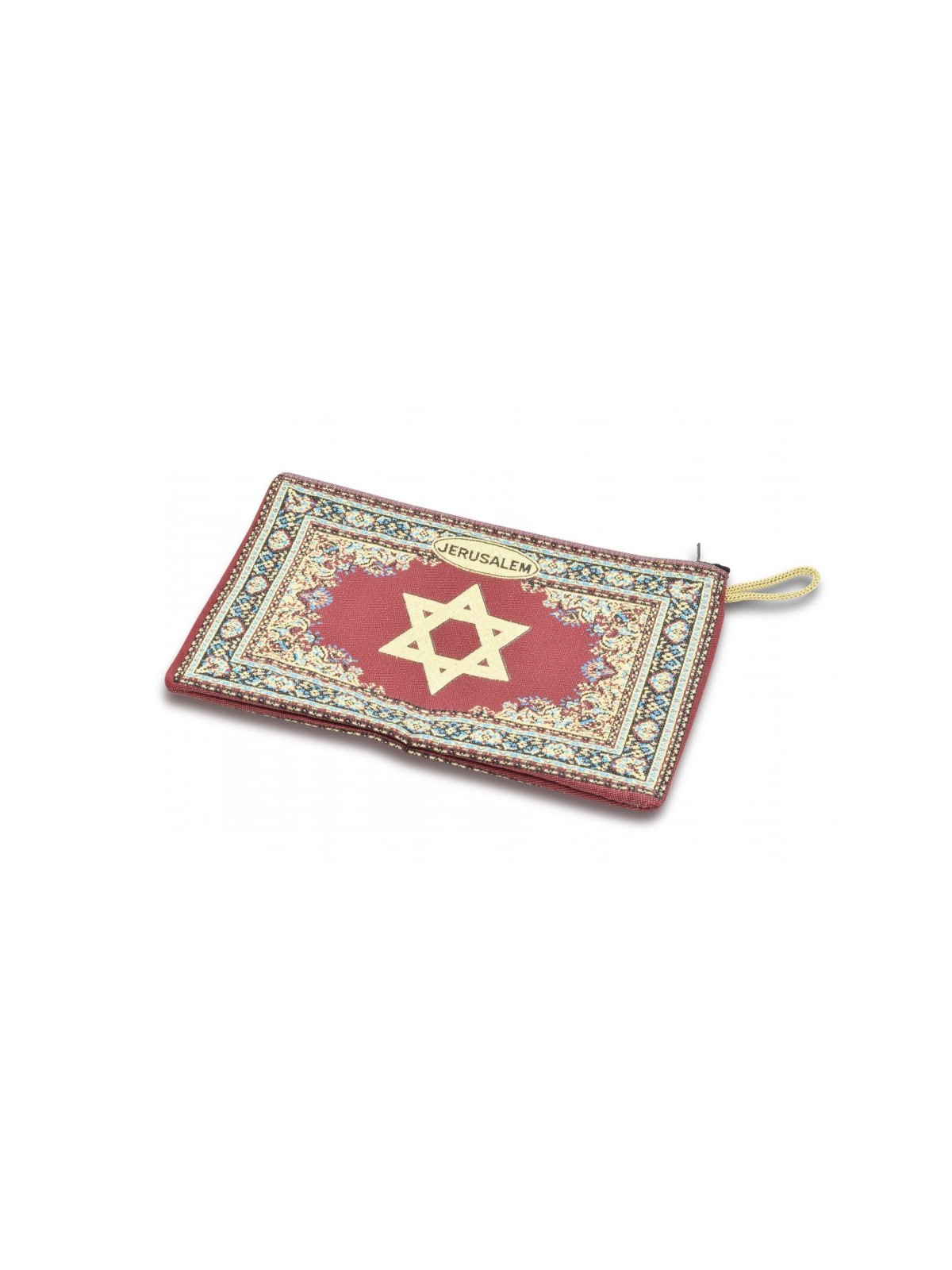 Embroidered Fabric Large Purse or Wallet ... | Jewish Gift from Israel