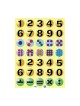 Colorful Stickers for Children Numbers Arithmeti... | Judaica Stickers