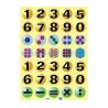 Colorful Stickers for Children Numbers Arithmeti... | Judaica Stickers