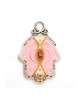 Baby Pink Pewter Wall Hamsa by Ester Shahaf | Hamsa Hands