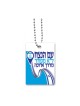 Dorit Judaica Dog Tag Necklace on Chain Eternal Nati... | IDF Dog-Tags