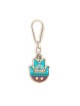 Hamsa Key Chain Shalom by Ester Shahaf | Judaica Keychains