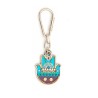 Hamsa Key Chain Shalom by Ester Shahaf | Judaica Keychains