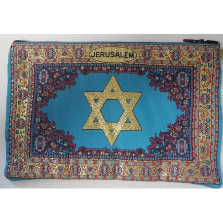 Embroidered Fabric Large Purse or Wallet ... | Jewish Gift from Israel