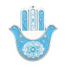 Sky Blue Dove Wall Hamsa by Ester Shahaf | Hamsa Hands