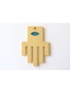 Graciela Noemi Handcrafted Blue Eye Abstract Hamsa | Hamsa Hands