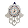 Dorit Judaica Hamsa Wall Hanging with Flowers and Fam... | Hamsa Hands