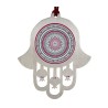 Dorit Judaica Hamsa Wall Hanging with Mandala and Hom... | Hamsa Hands
