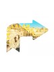 Ceramic Magnet %96 Arrow Shape Pointing to Western... | Jewish Magnets