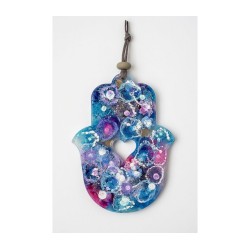 Graciela Noemi Handcrafted Hamsa with Cutout Heart Sh... | Hamsa Hands