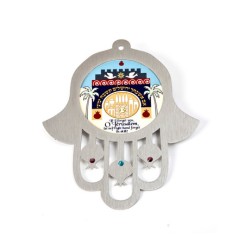 Dorit Judaica Colorful Wall Hamsa Jerusalem Images If... | Hamsa Hands