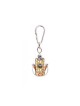 Hamsa Key Chain with Chai by Ester Shahaf | Judaica Keychains