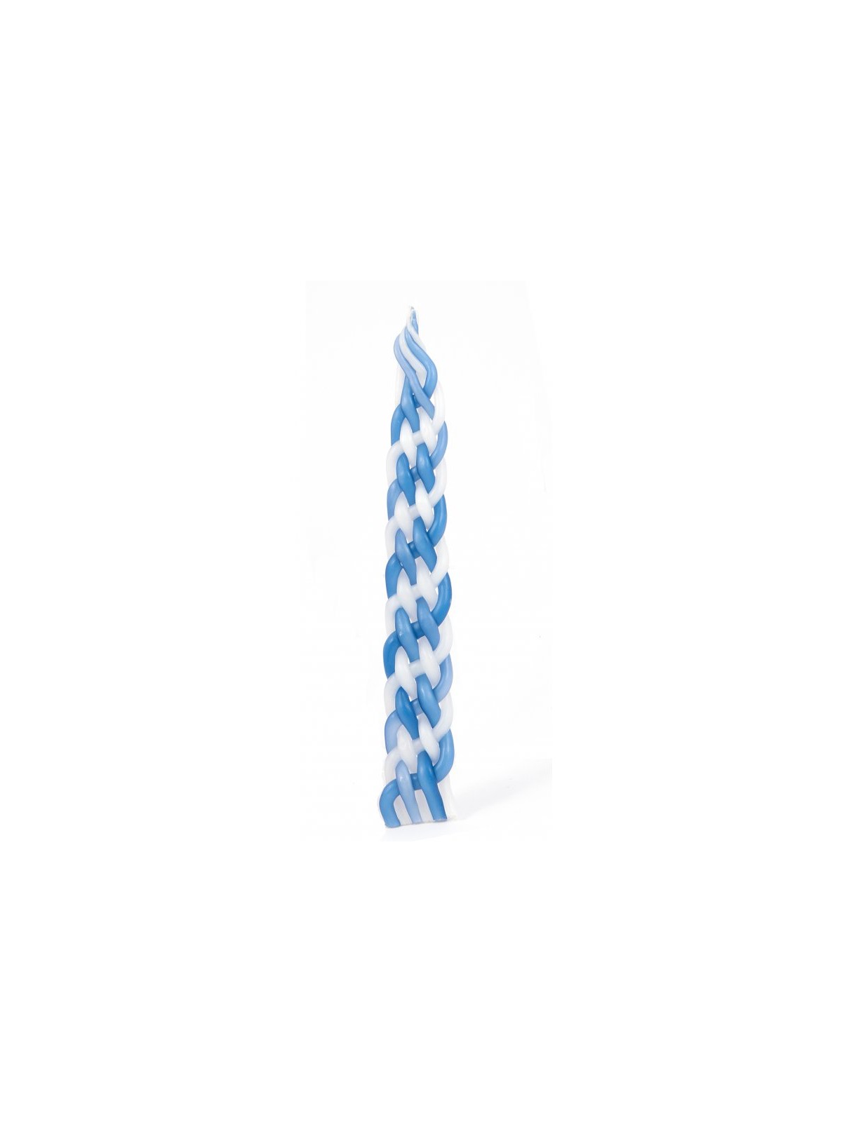 Handmade Paraffin Wax Braided Havdalah Candle Bl... | Havdalah Candles