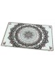 Dorit Judaica Tempered Glass Raised Challah Board ... | Challah Boards