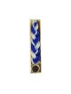 Mini Two in One Braided Blue and White Havdalah ... | Havdalah Candles
