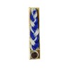 Mini Two in One Braided Blue and White Havdalah ... | Havdalah Candles