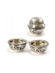 Silver Plated Compact Engraved Travelling Can... | Travel Candlesticks