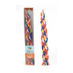 Handmade Braided Paraffin Wax Havdalah Candle Co... | Havdalah Candles