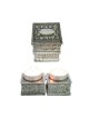 Bougeoirs de voyage compacts Nickel Jérusalem... | Bougeoirs de voyage