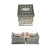 Compact Travel Candlesticks Nickel Jerusalem ... | Travel Candlesticks